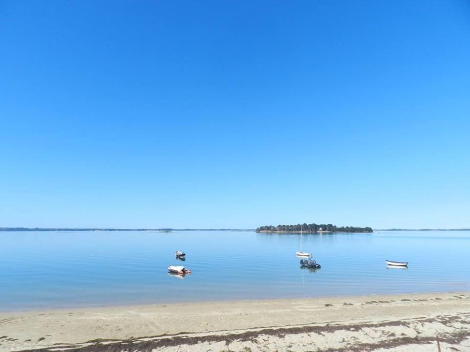 Meuble Sur L'Ile De Tascon A 300 M De La Plage Saint-Armel Buitenkant foto