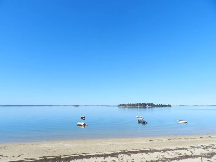 Meuble Sur L'Ile De Tascon A 300 M De La Plage Saint-Armel Buitenkant foto