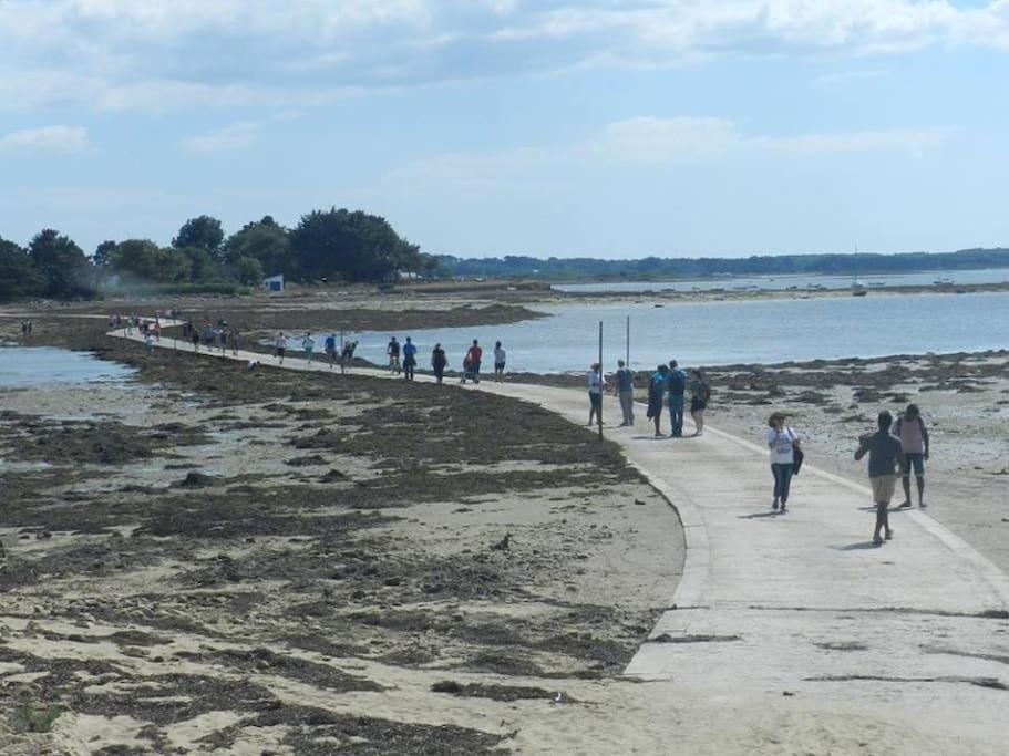 Meuble Sur L'Ile De Tascon A 300 M De La Plage Saint-Armel Buitenkant foto