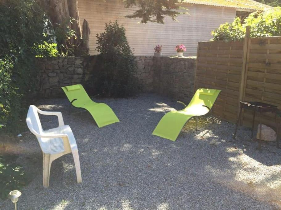 Meuble Sur L'Ile De Tascon A 300 M De La Plage Saint-Armel Buitenkant foto