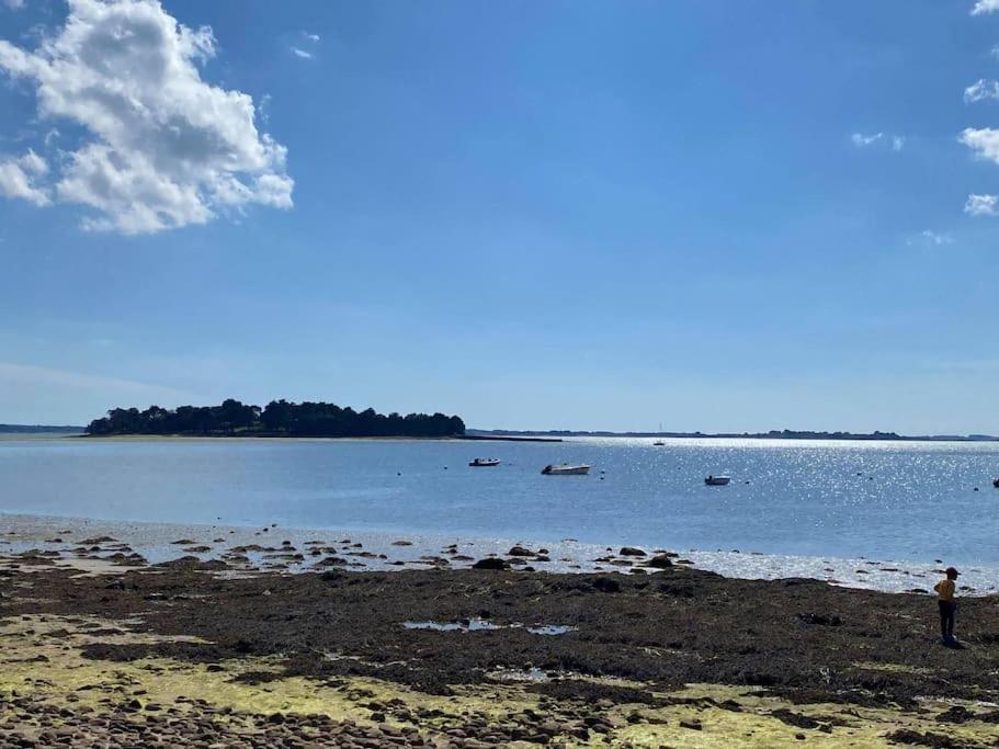 Meuble Sur L'Ile De Tascon A 300 M De La Plage Saint-Armel Buitenkant foto